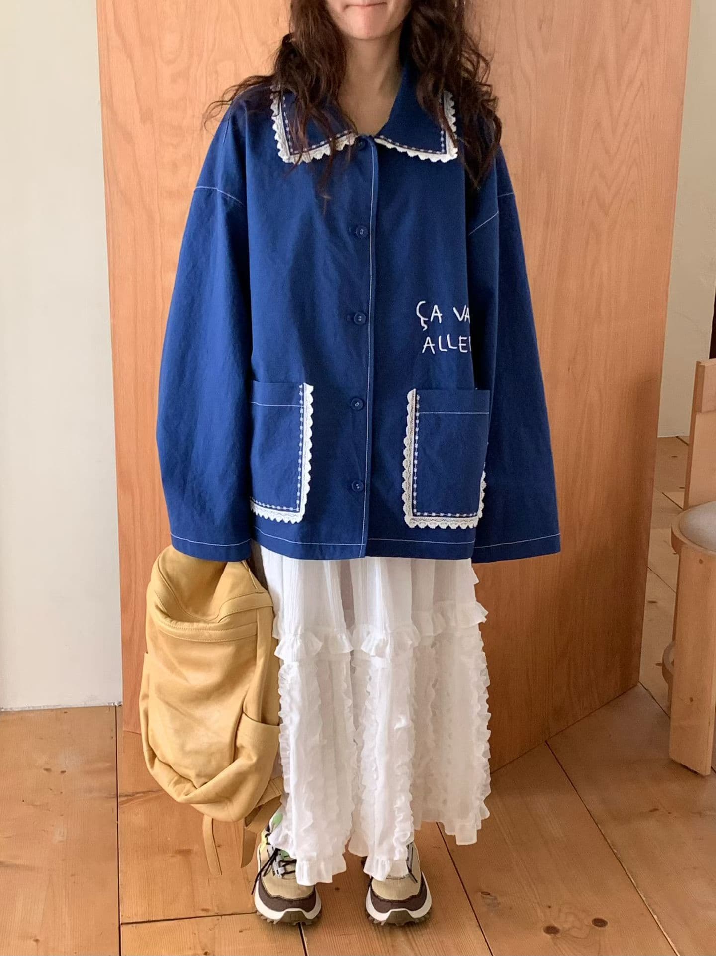 [VENTI] Jenny Lace Embroidered Jacket 6