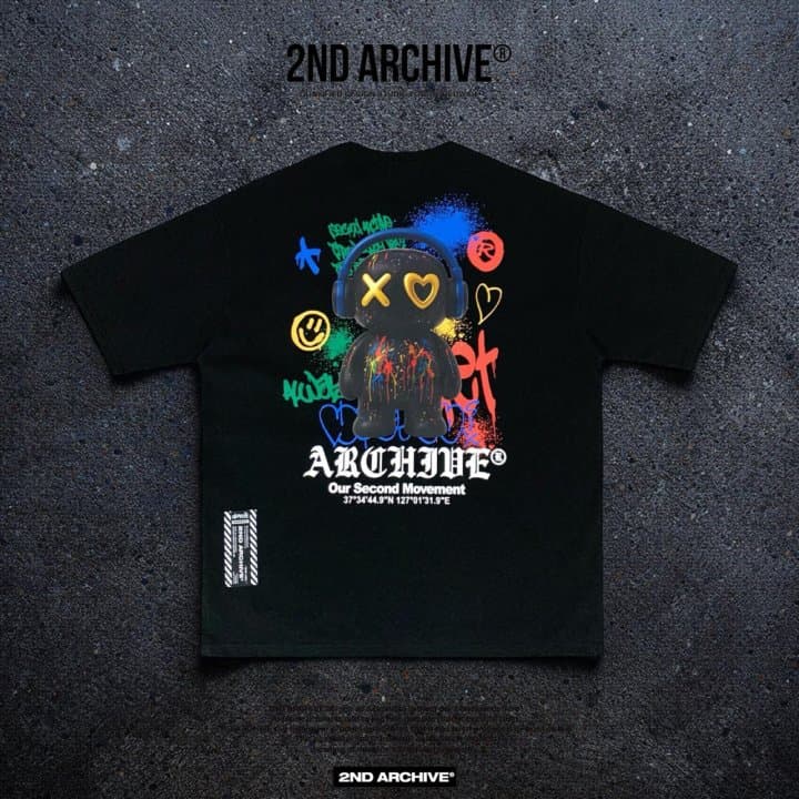 [2ND ARCHIVE] Painting Figure Short Sleeve T-Shirt 10