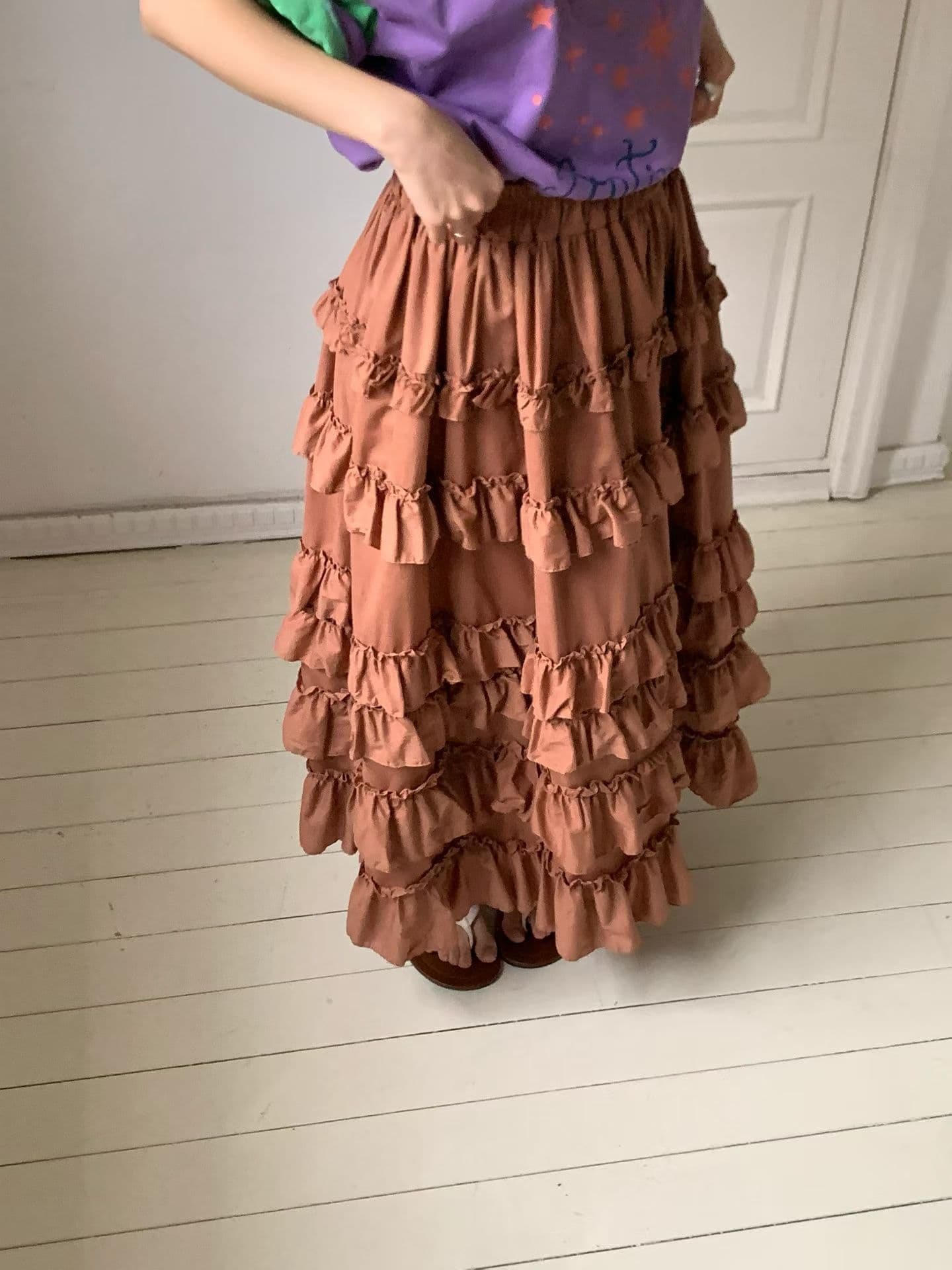[VENTI] Aber Tiered Skirt 8
