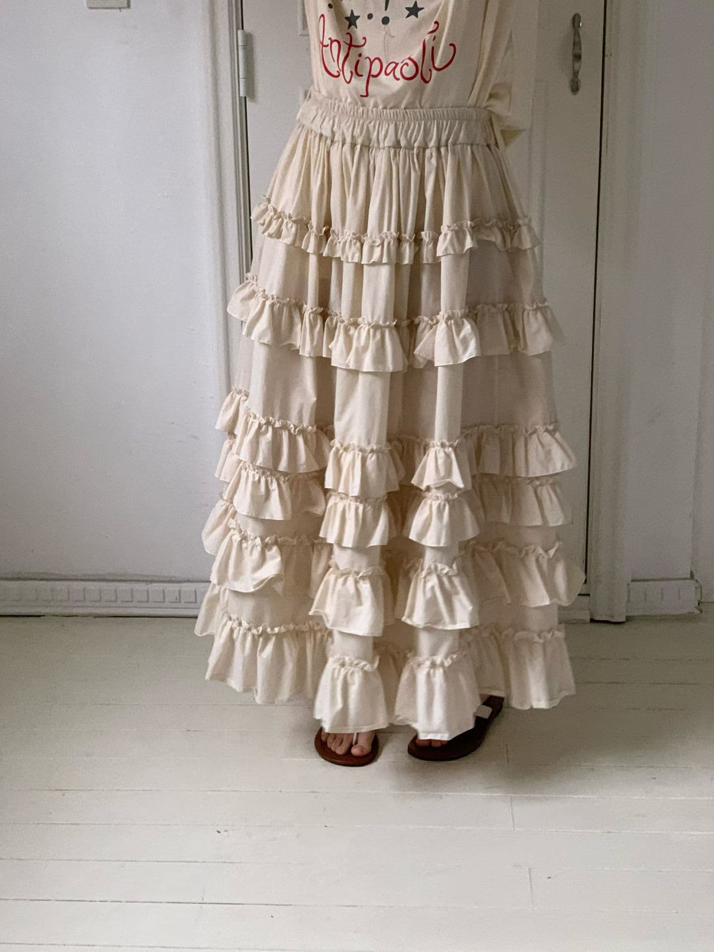 [VENTI] Aber Tiered Skirt 3
