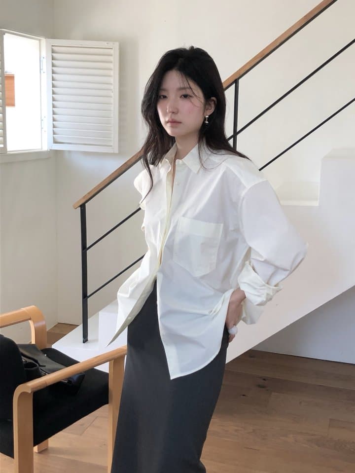[LE BUTTER] Classic Overshirt 9