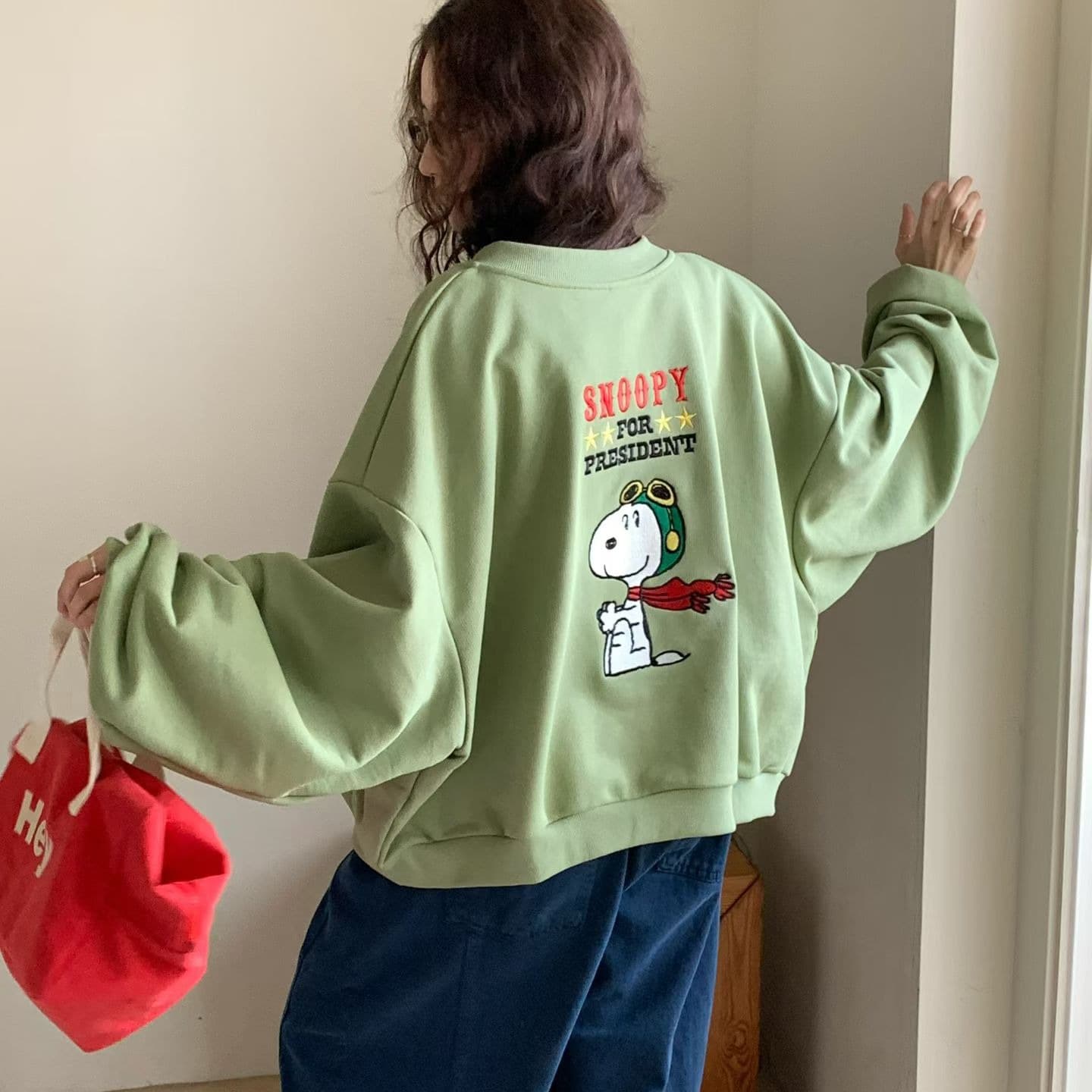 (Official Licensed Peanuts Snoopy) [VENTI] Personal Snoopy Zip Up 1