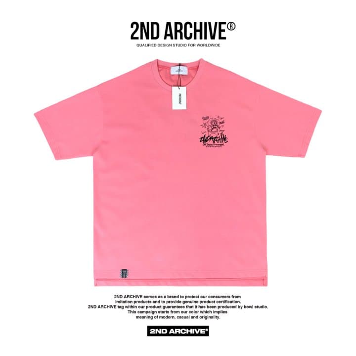 [2ND ARCHIVE] Tight-Laced Shiba Crayon Short Sleeve T-Shirt 2