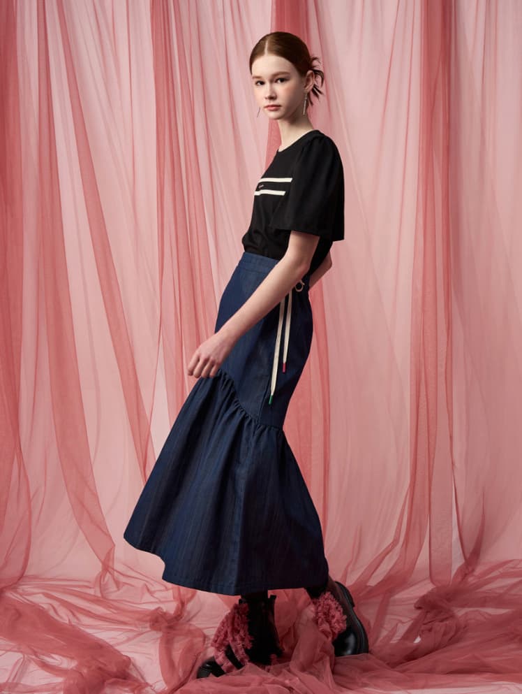 [DE PERI MERA] Aria Wing Sleeve T-Shirt 2
