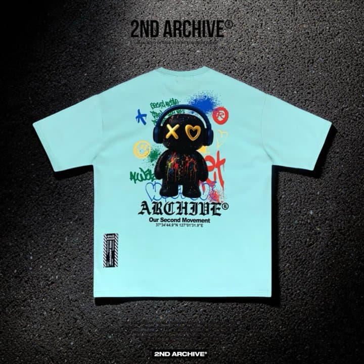[2ND ARCHIVE] Painting Figure Short Sleeve T-Shirt 9