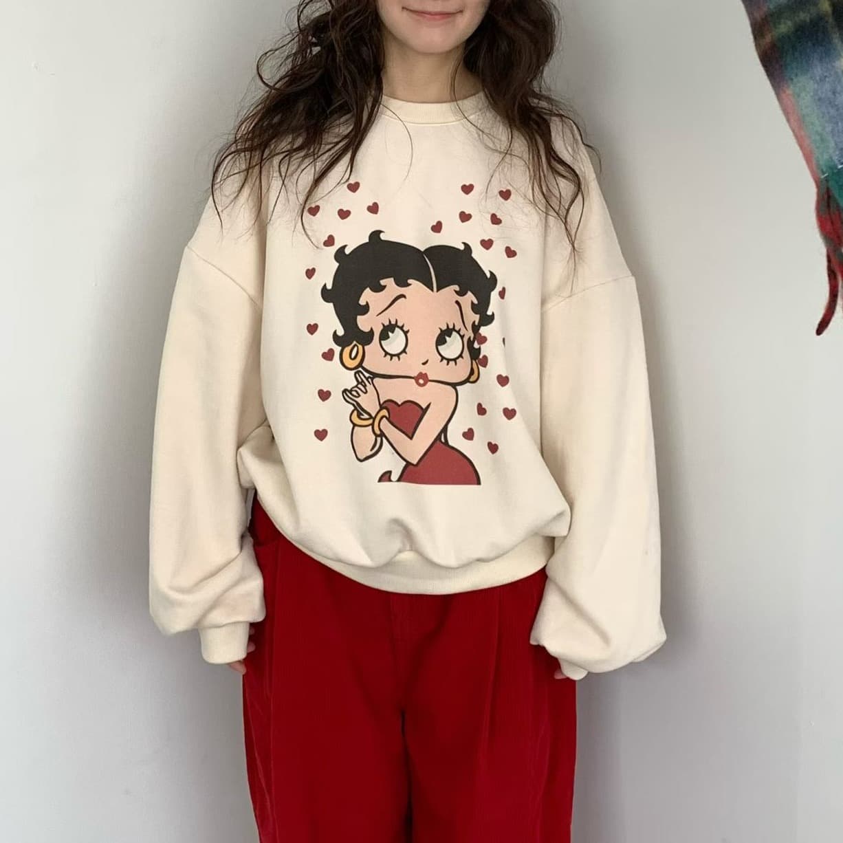 (Official Licensed King Features Syndicate) [VENTI] Betty Boop Sweatshirt 1