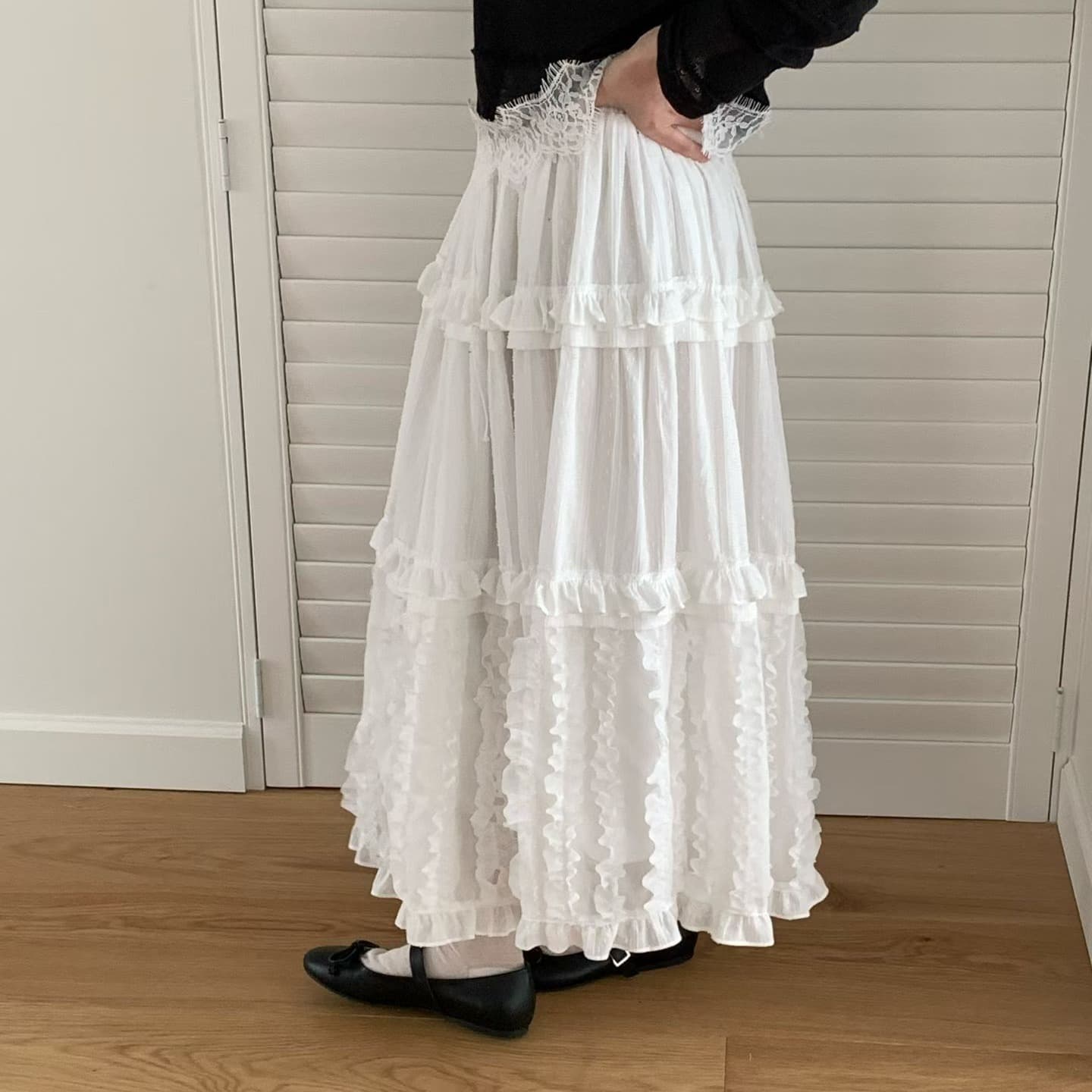 [VENTI] Julie Tiered Skirt 1
