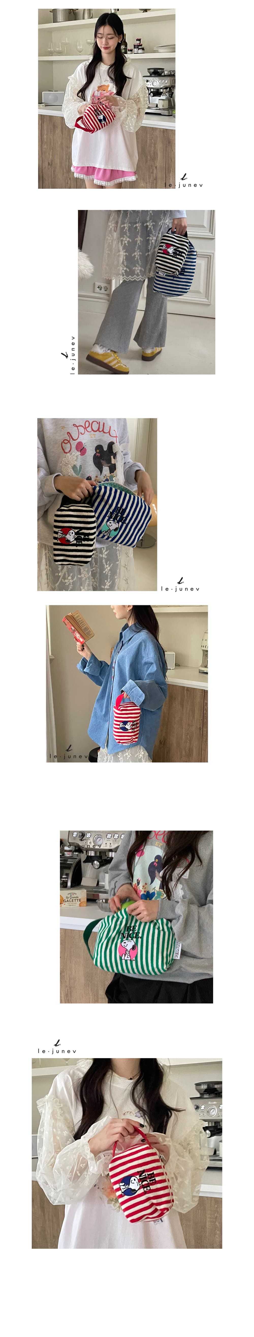 PNLE0145 Snoopy Pouch L 2