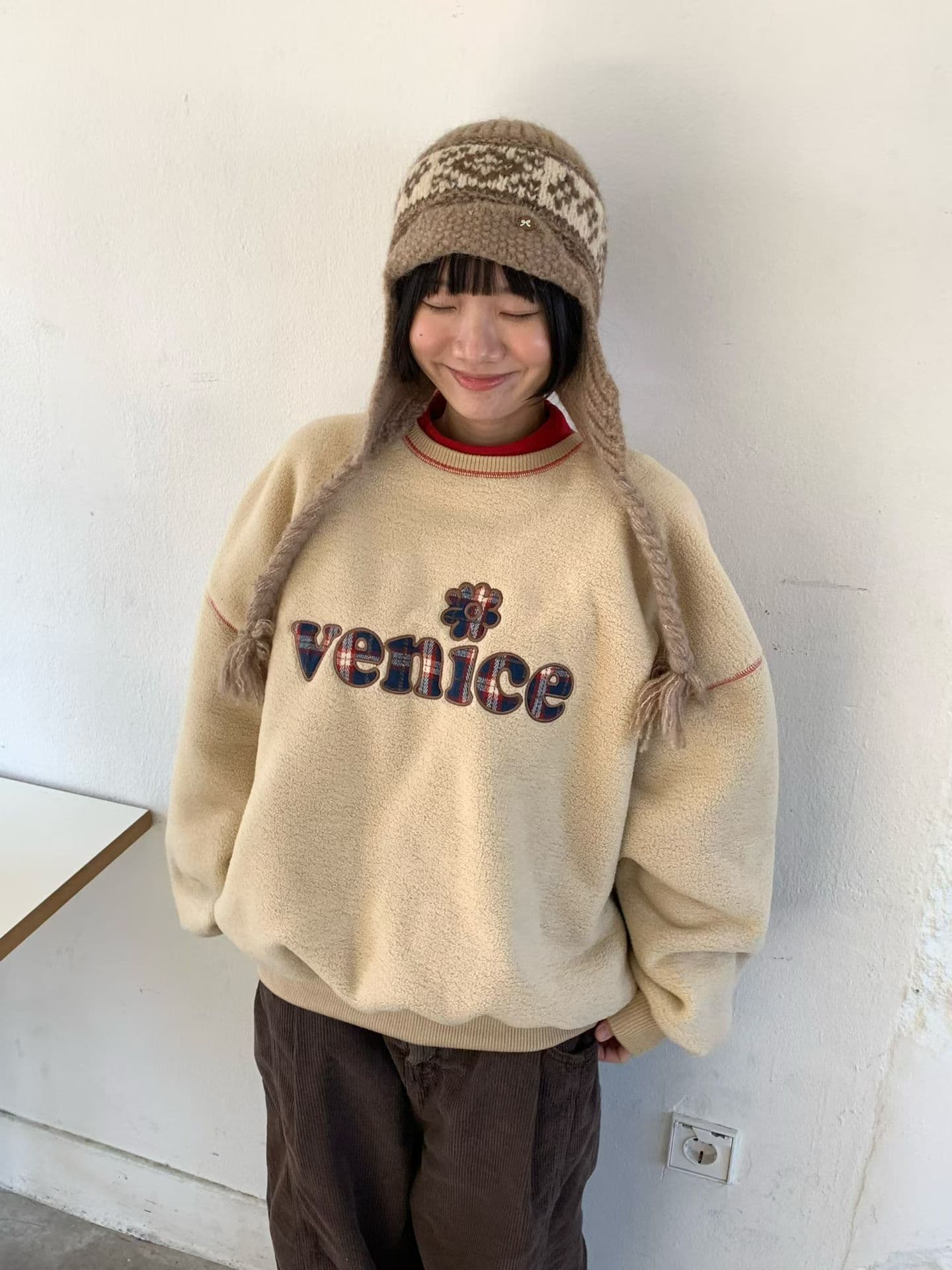 [VENTI] Venice Fleece Sweatshirt 9