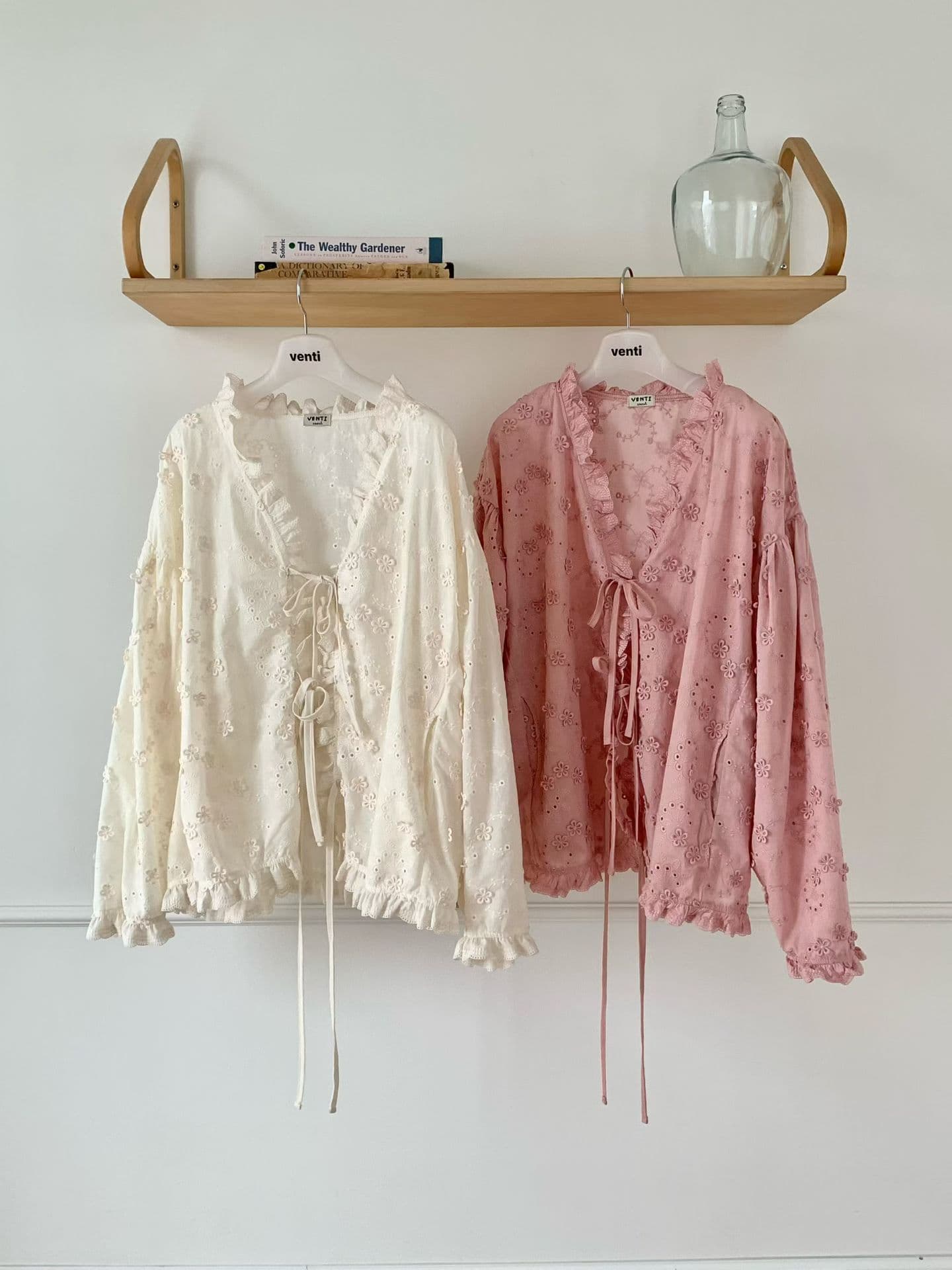 [VENTI] Ribbon Lace Cardigan 4