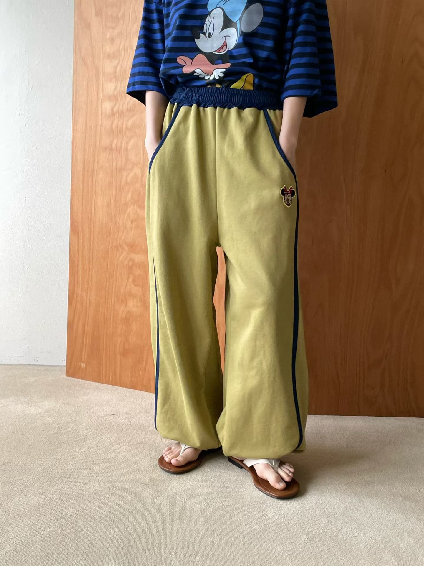 (Official Licensed Disney) [VENTI] Mini Rappa Jogger Pants 4