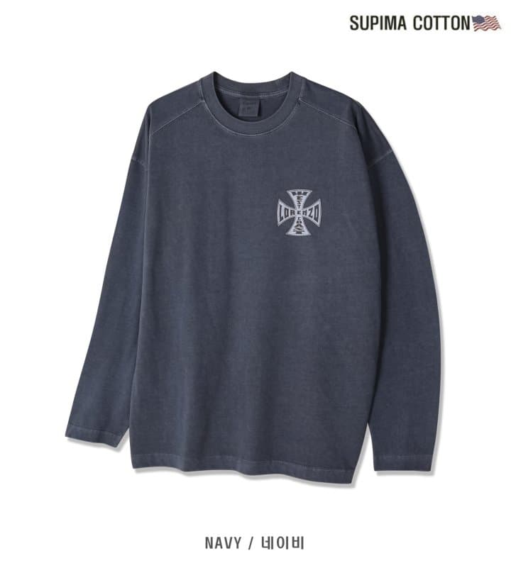 [LAINE] Pigment Lorenzo Long Sleeve T-Shirt 8