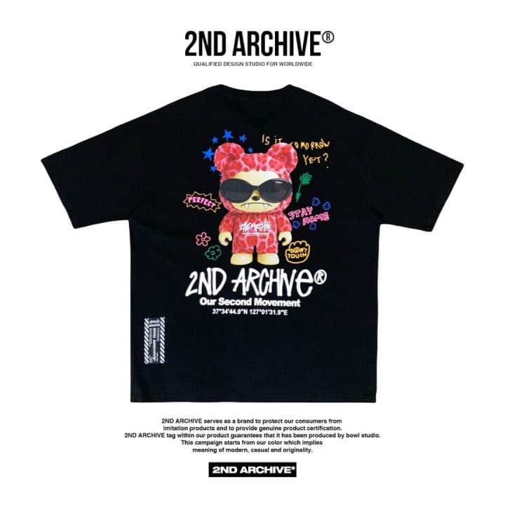 [2ND ARCHIVE] Pink Sunglasses Ravi Short Sleeve T-Shirt 1