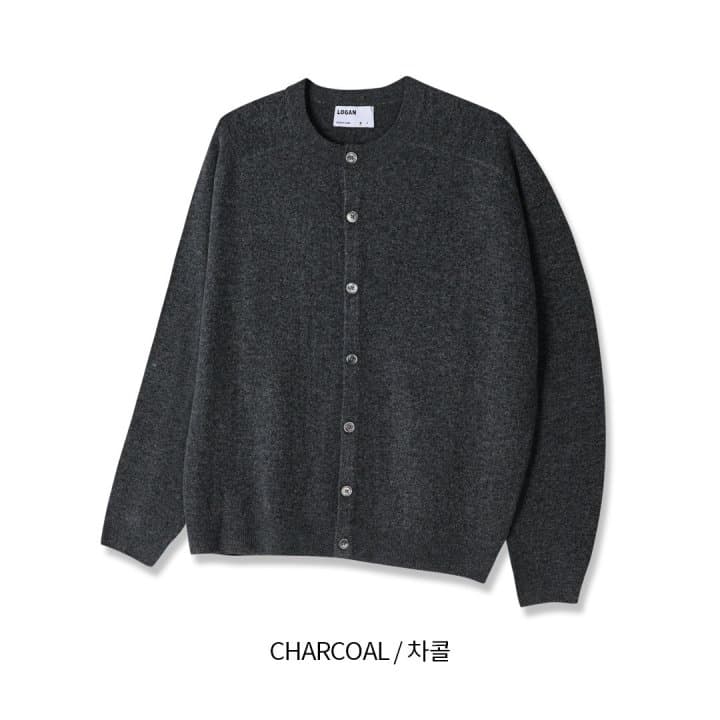 [LOGAN] Rare Saddle Panelled Round Neck Cardigan 9