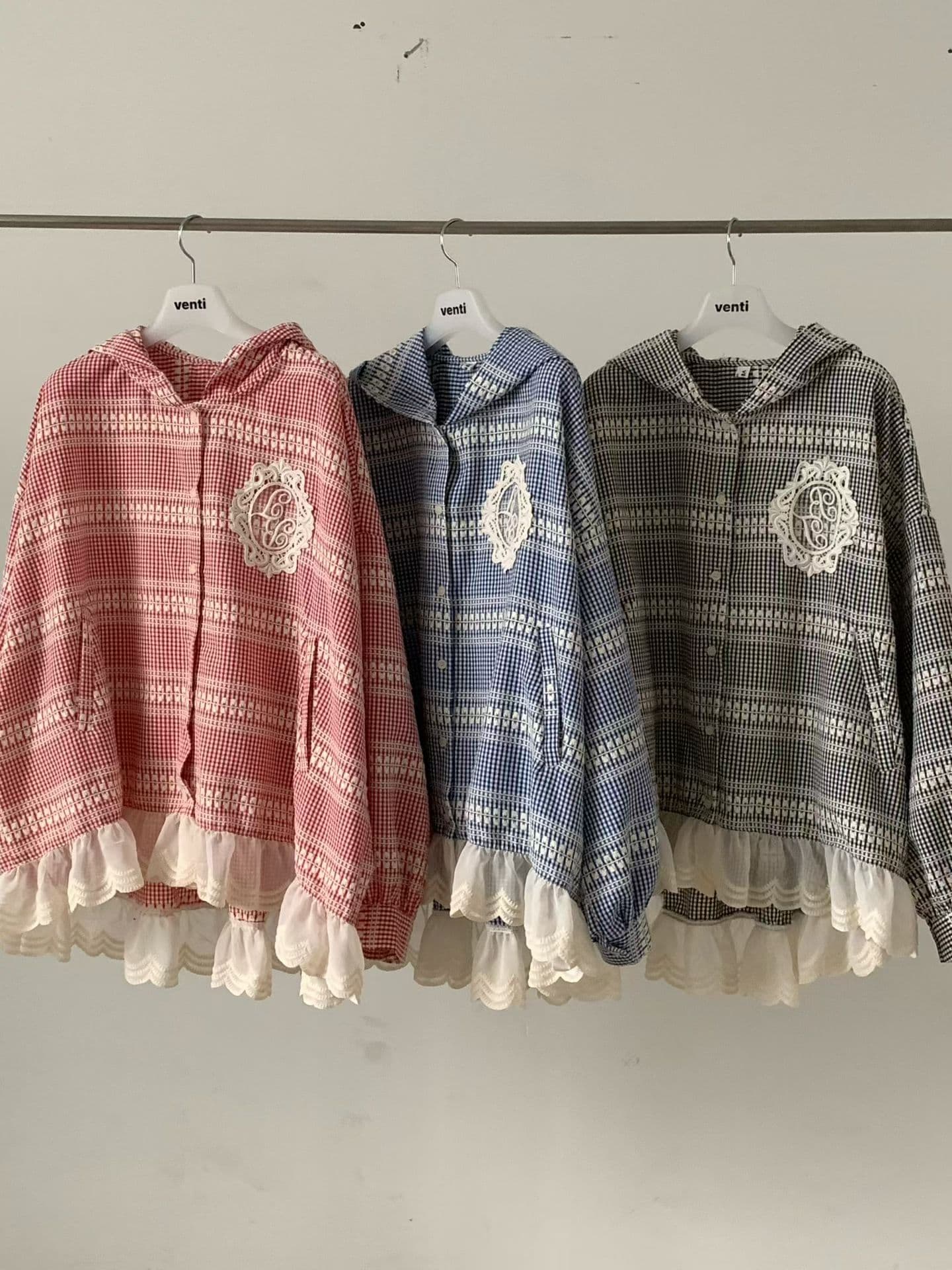 [VENTI] Anna Hooded Shirt 10