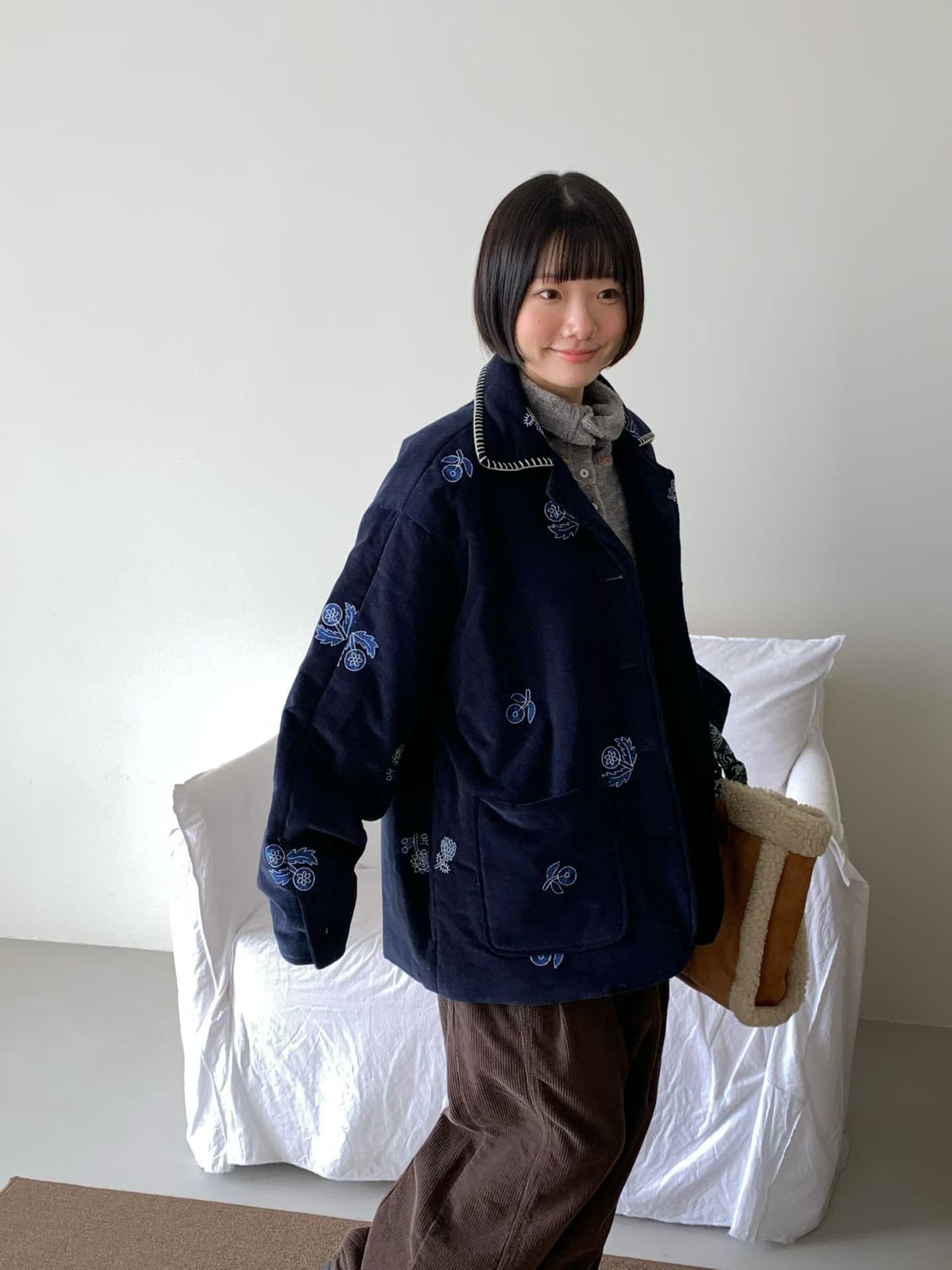 [VENTI] Phoebe Corduroy Jacket 10