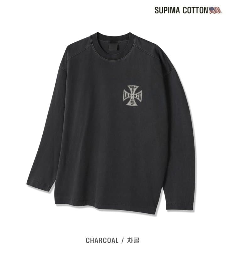 [LAINE] Pigment Lorenzo Long Sleeve T-Shirt 2