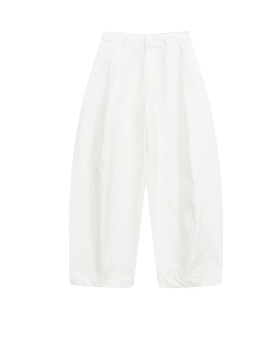 [TEXTURE] Obi Wide Cotton Pants 2