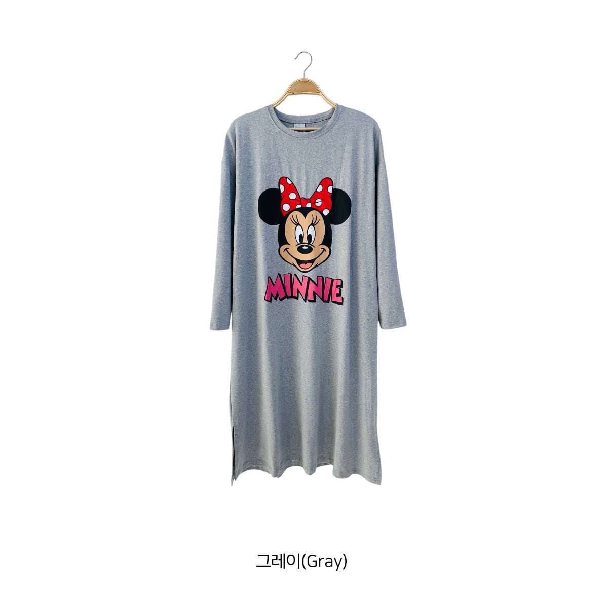 (Official Licensed Disney) [NEON FISH] Mini Round Long Dress 9