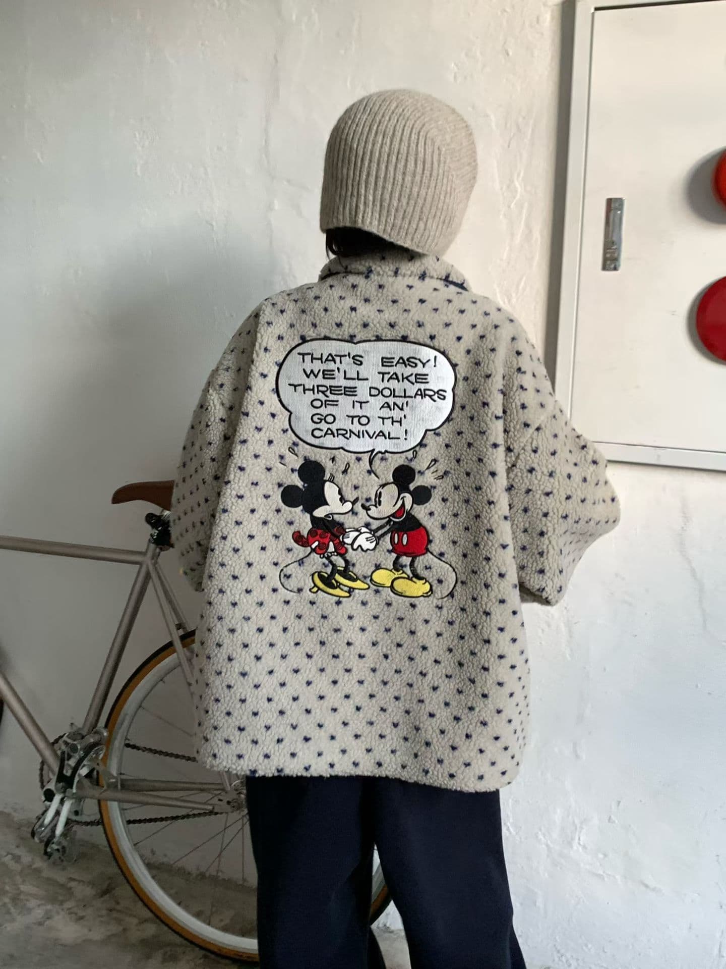 (Official Licensed Disney) [VENTI] Mickey Minnie Dumble Jumper 9