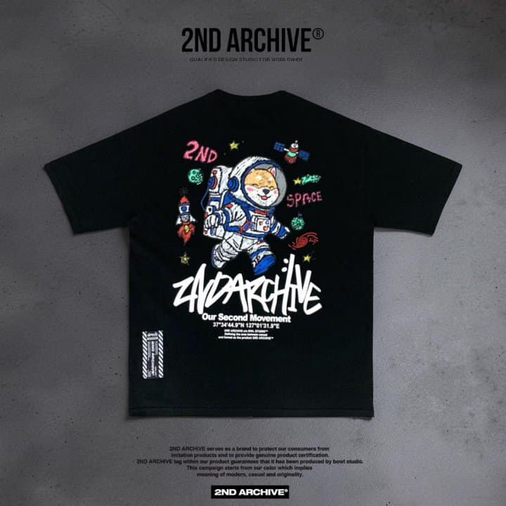 [2ND ARCHIVE] Space Shiba Short Sleeve T-Shirt 10
