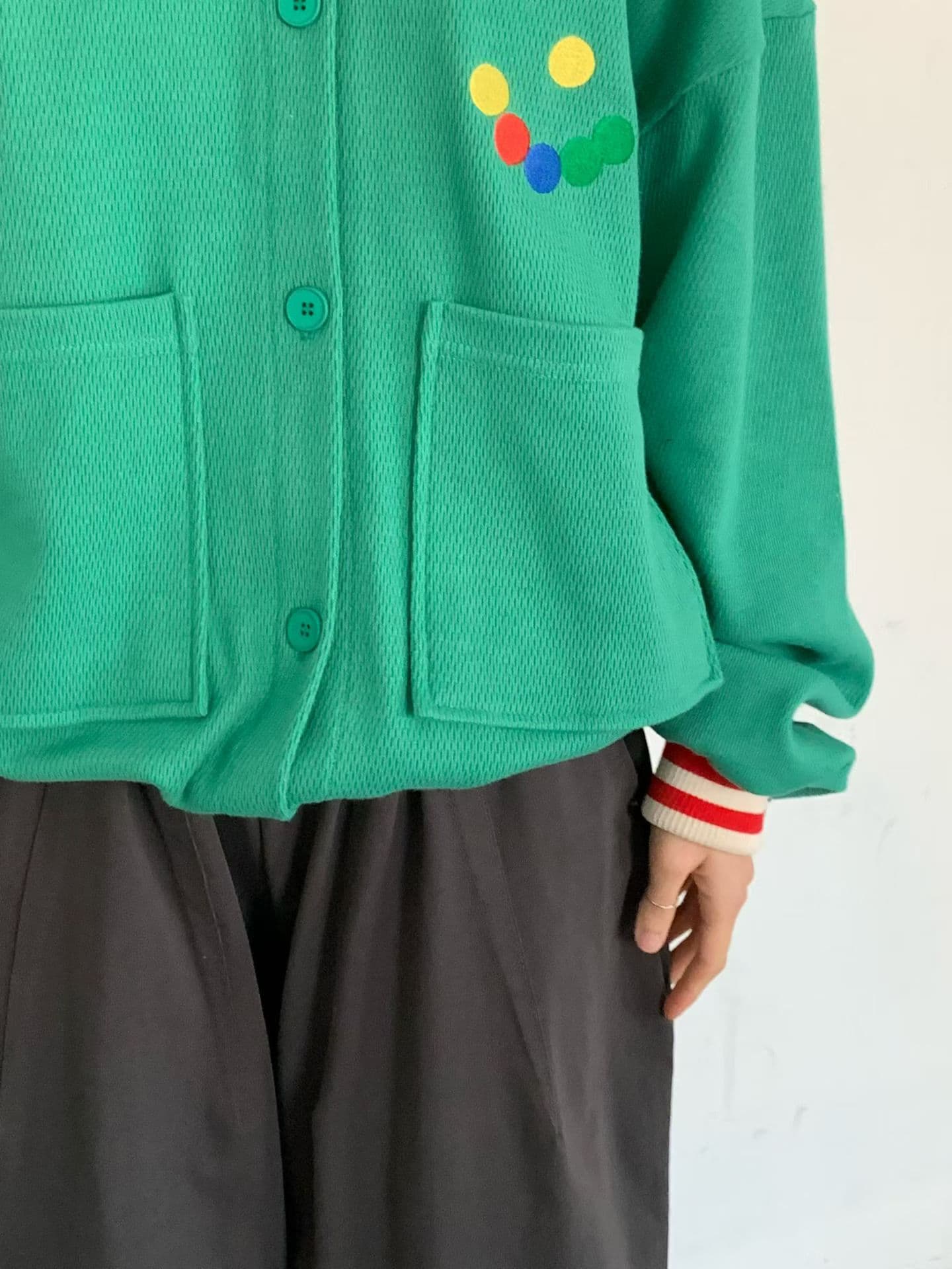[VENTI] Smile Waffle Jumper 7