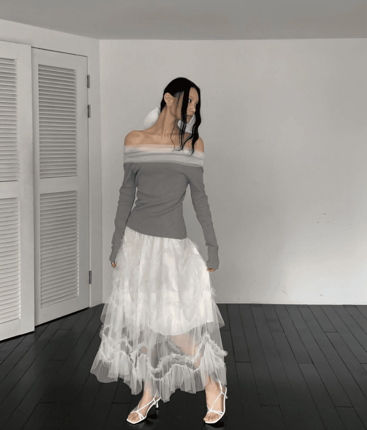 [FOUNDATION] Bonita Lace Tiered Frill Skirt 8