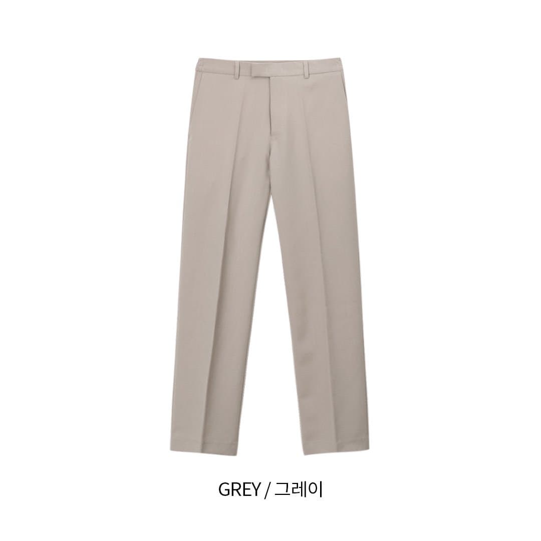 [LOGAN] Rosy Side Standard Fit Slacks 4