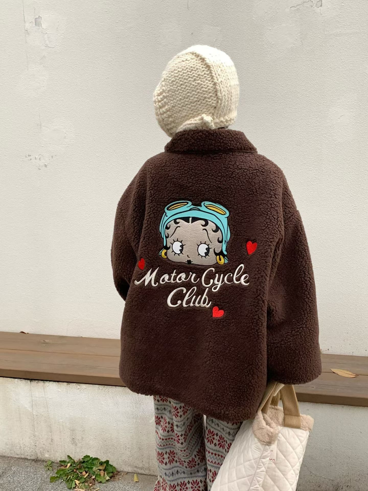 (Official Licensed King Features Syndicate) [VENTI] Bike Betty Boop Jumper 9