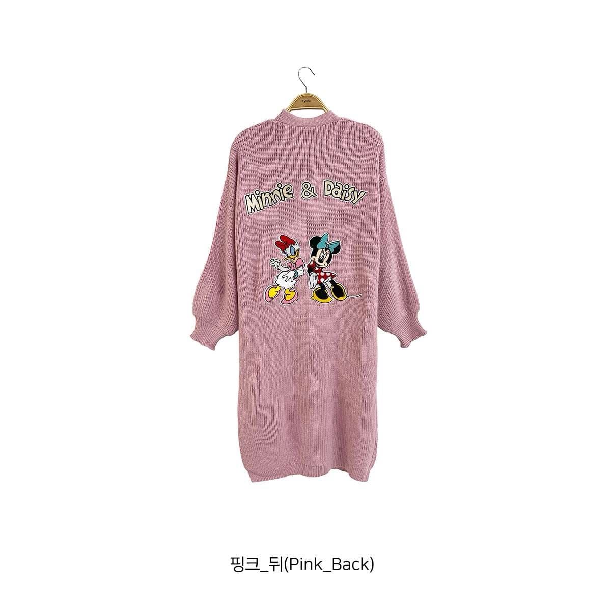 (Official Licensed Disney) [NEON FISH] Mini Daisy Long Cardigan 9