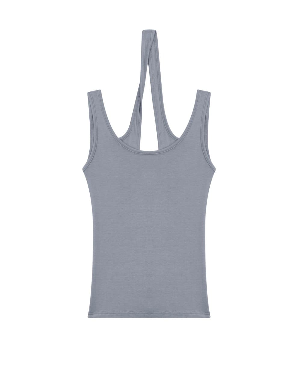 [TEXTURE] Lek Slim-Fit Halter Sleeveless Top 2