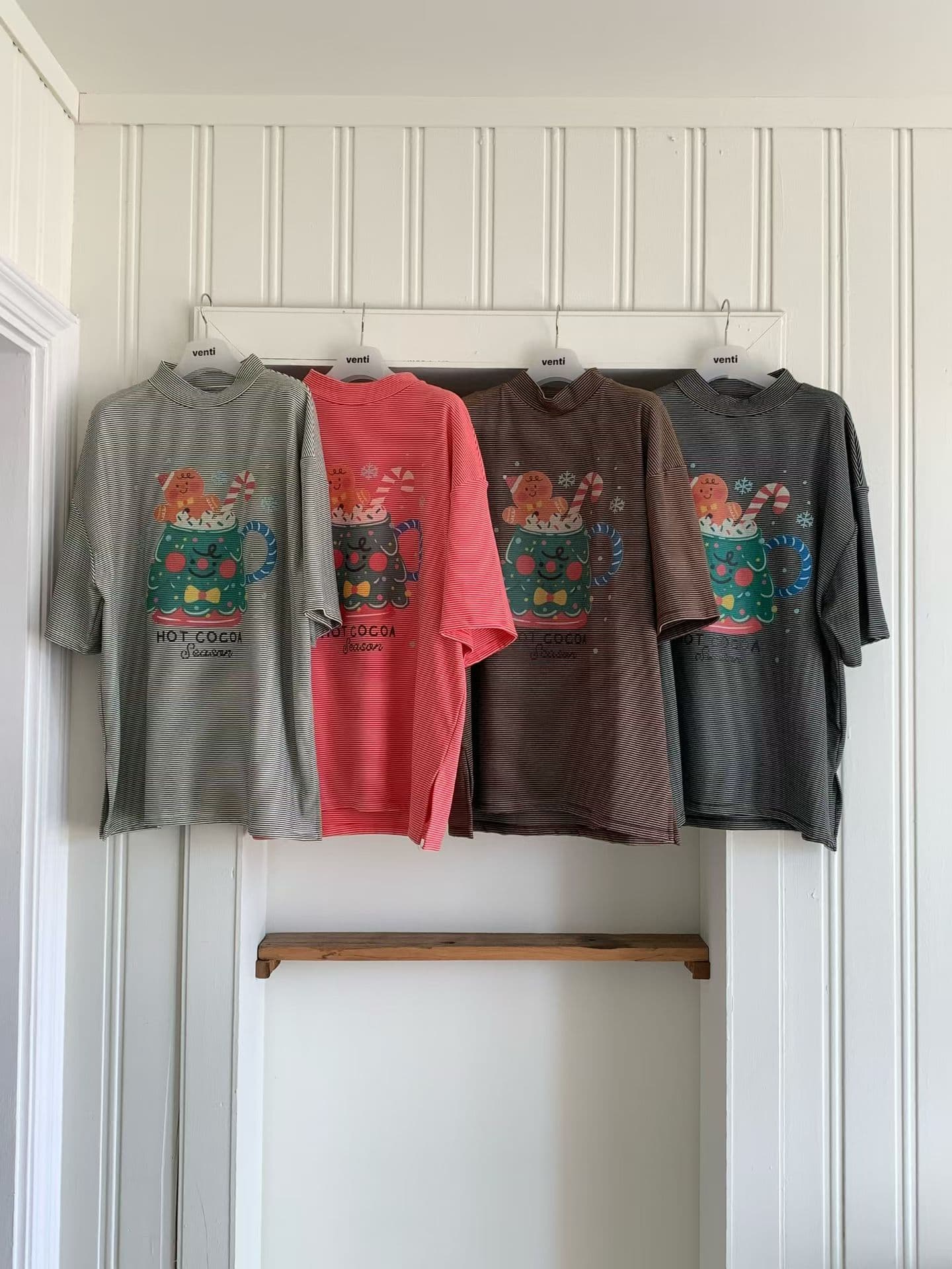 [VENTI] Cookie Man Mock Neck T-Shirt 9