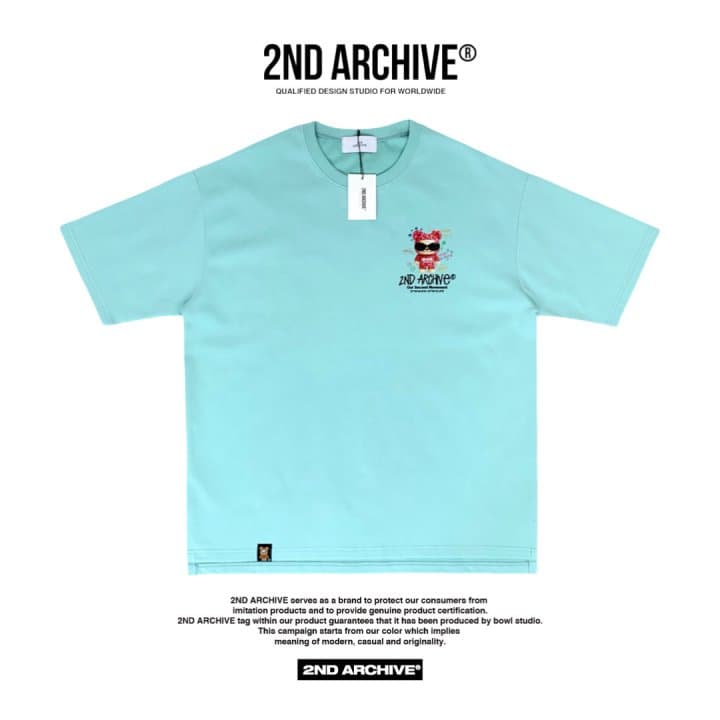 [2ND ARCHIVE] Pink Sunglasses Ravi Short Sleeve T-Shirt 5