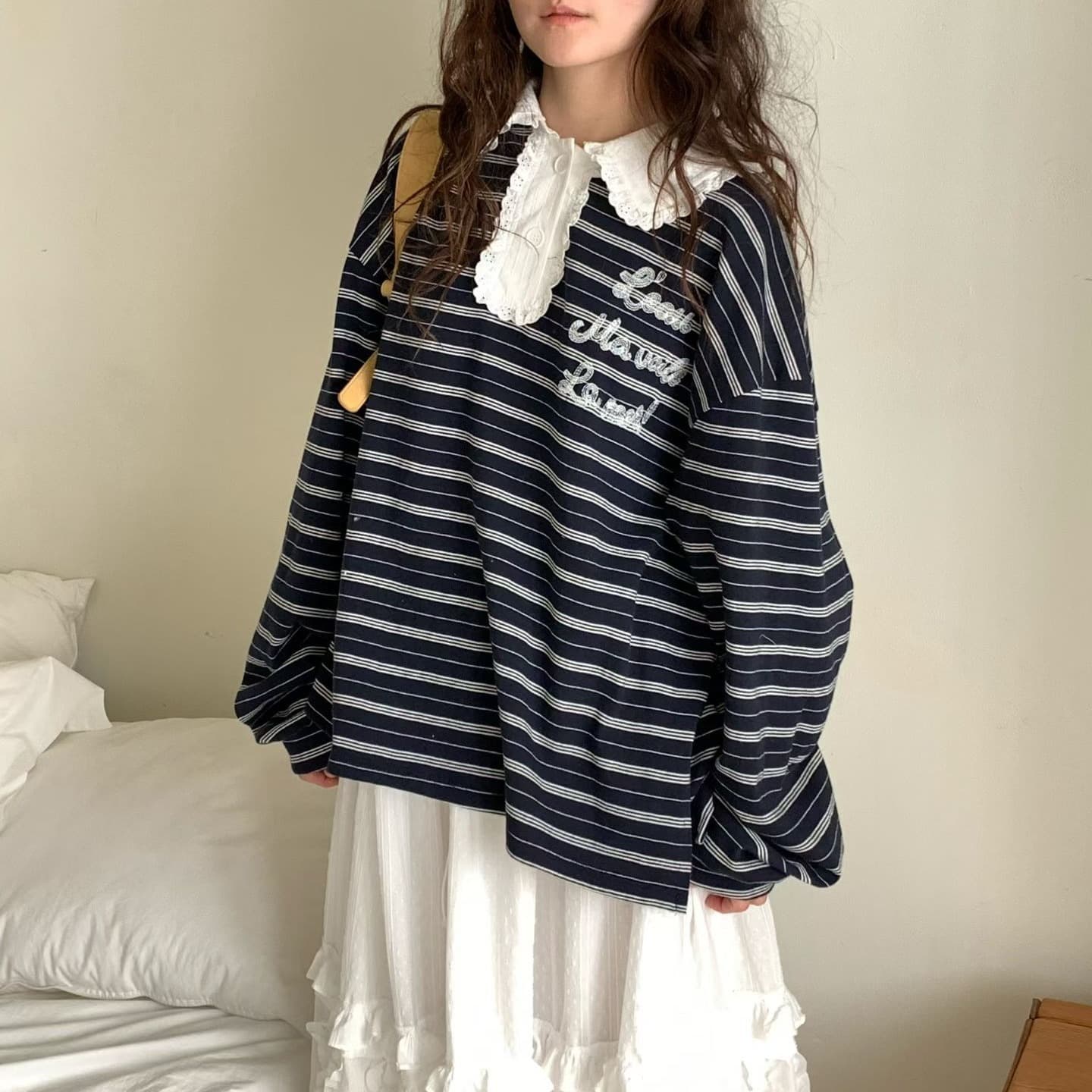 [VENTI] Road Collared T-Shirt 1