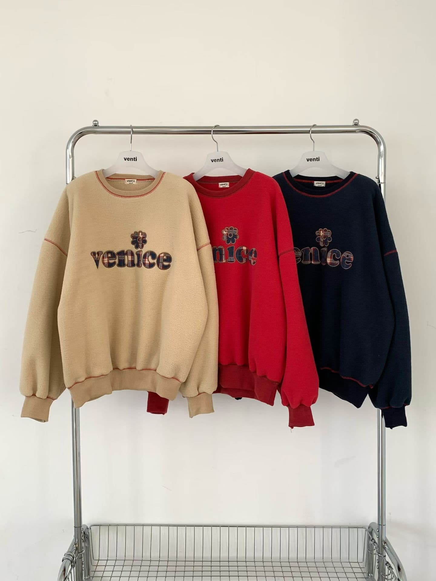 [VENTI] Venice Fleece Sweatshirt 4