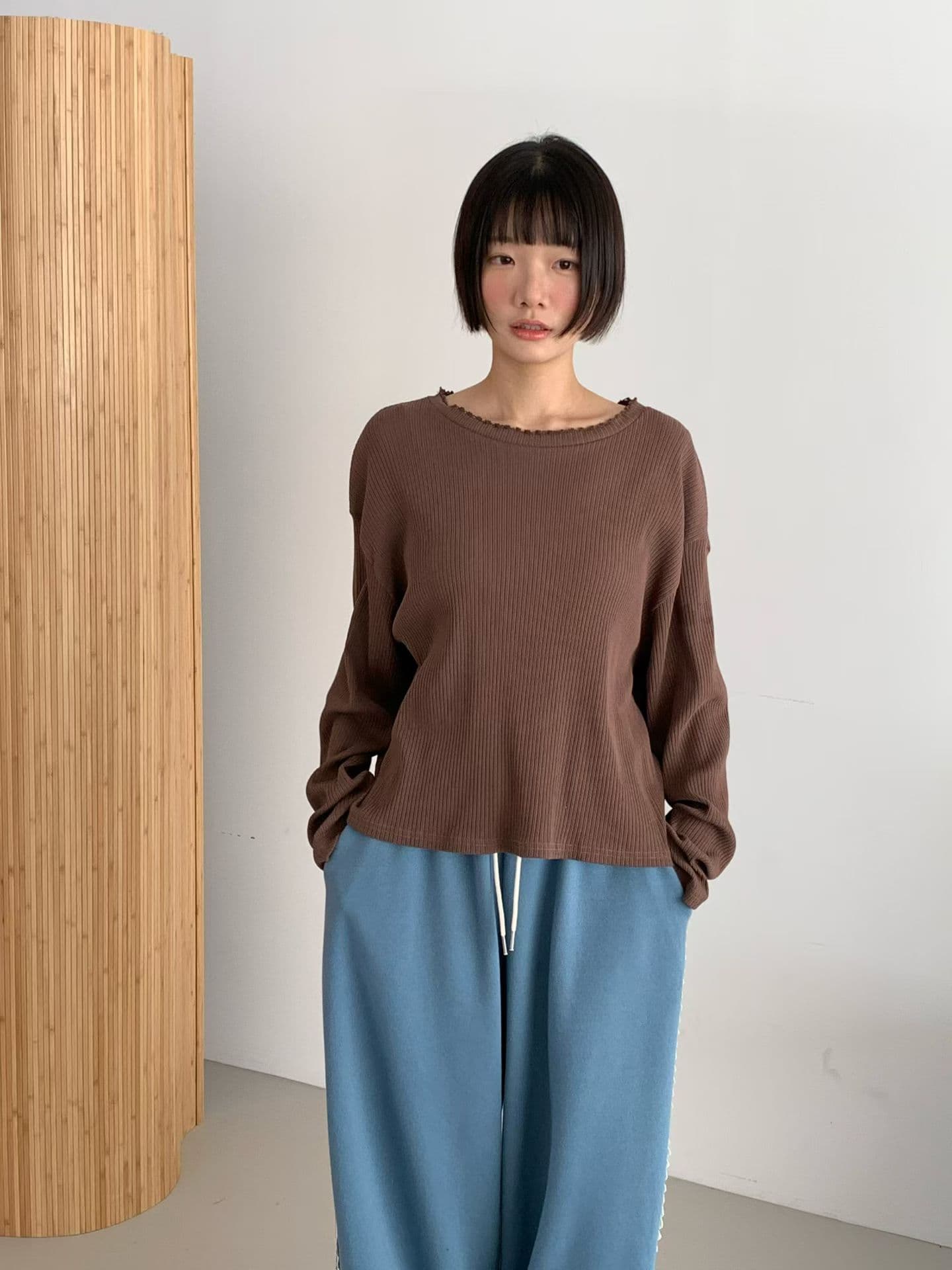 [VENTI] Fore Ribbed T-Shirt 3