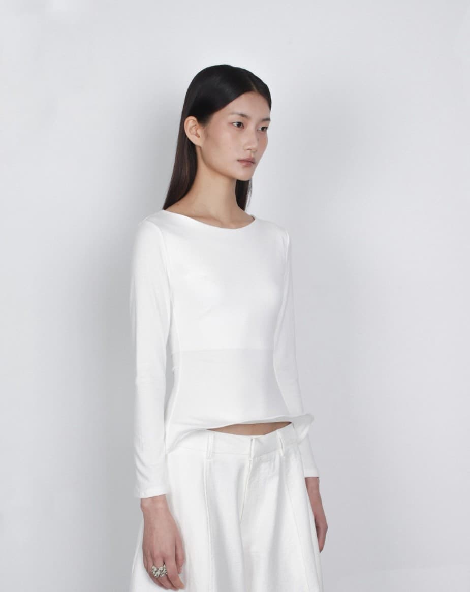 [TEXTURE] Bo Wired Shirred T-Shirt 6