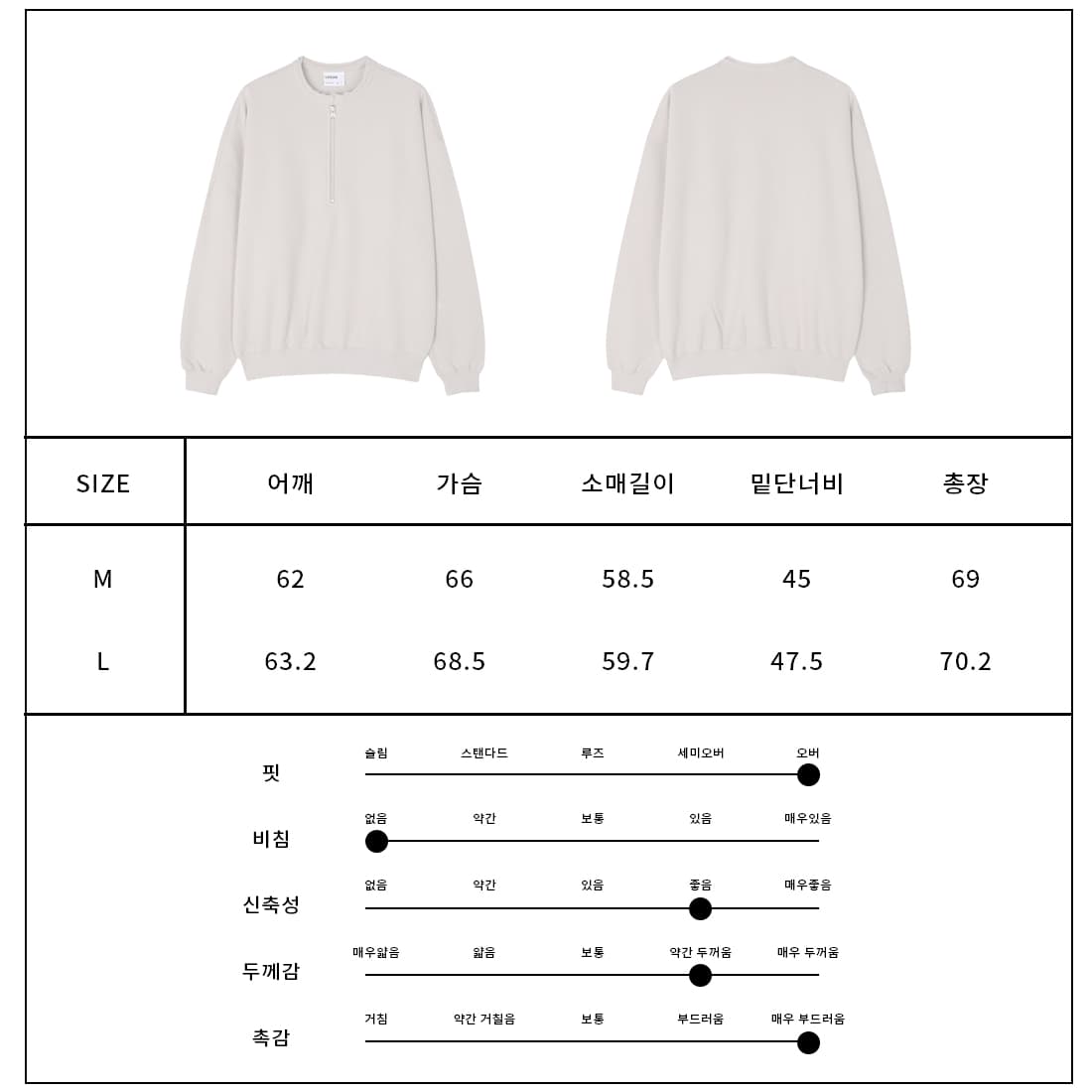 [LOGAN] Prima Zipper Sweatshirt 9