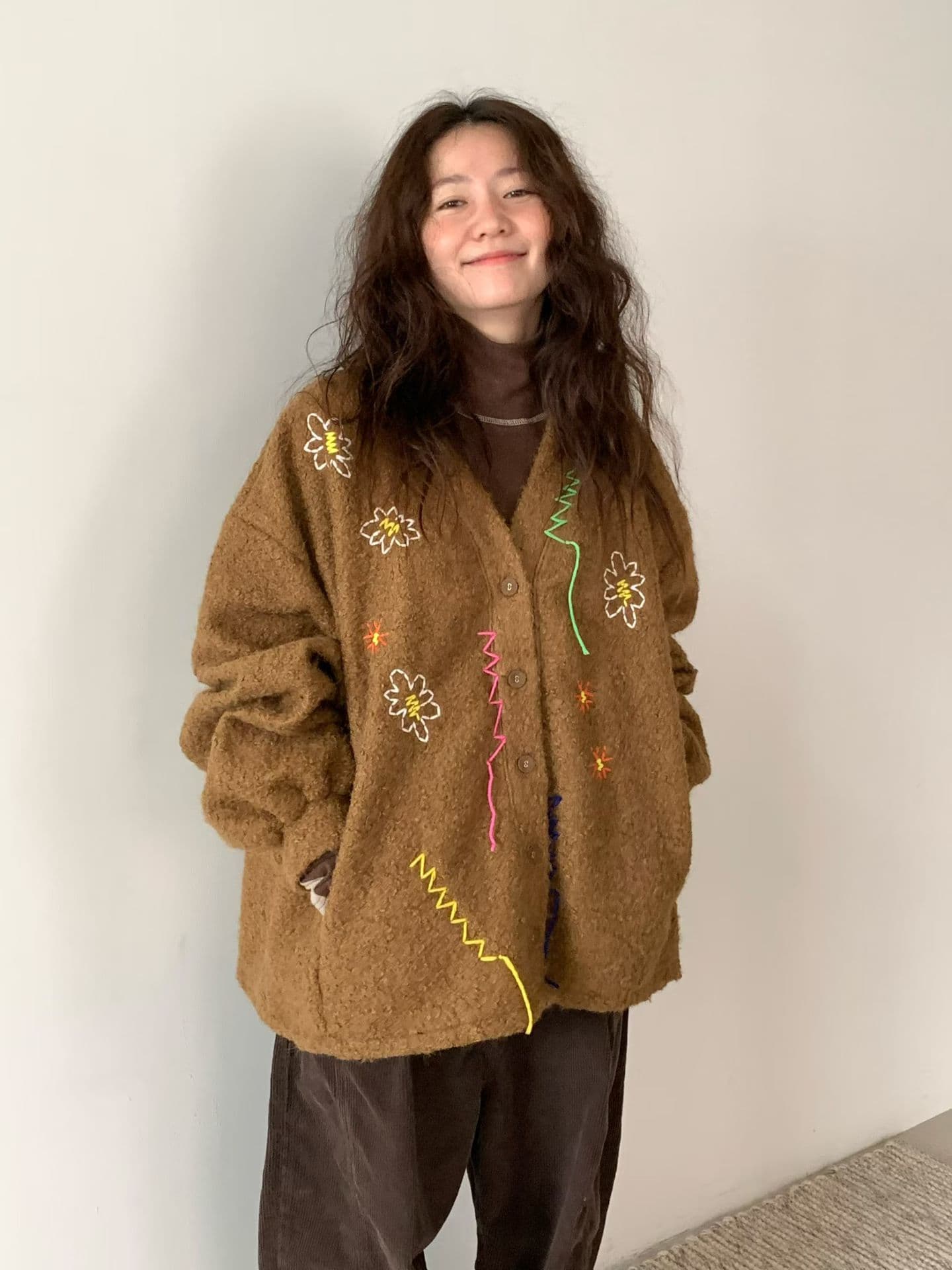 [VENTI] Bebe Eyelet Cardigan 10