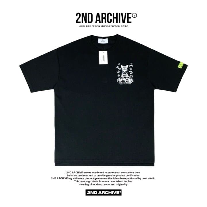 [2ND ARCHIVE] Bucket Hat Reflective Bulldog Short Sleeve T-Shirt 4