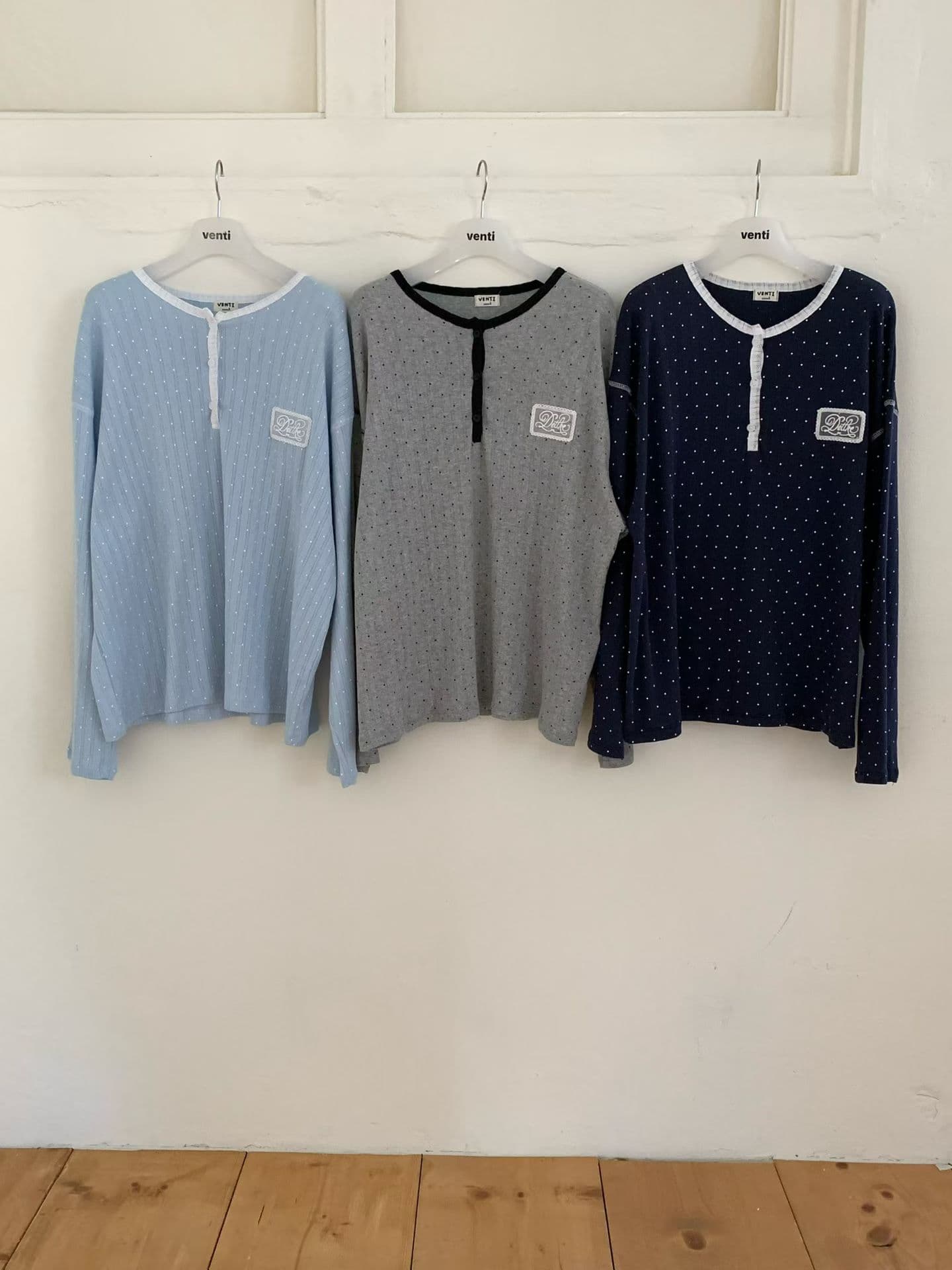 [VENTI] Think Dot Long Sleeve T-Shirt 4