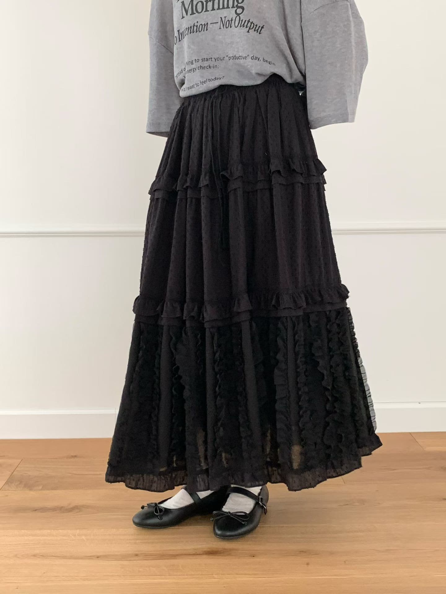 [VENTI] Julie Tiered Skirt 4
