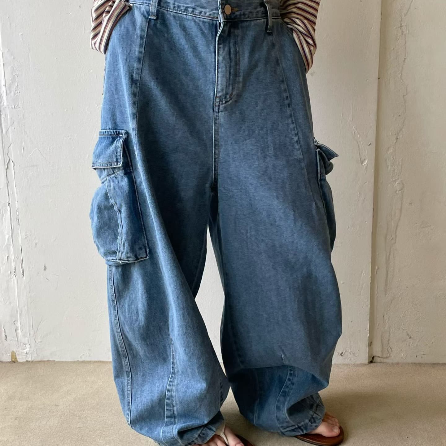 [VENTI] Urban Cargo Jeans 1