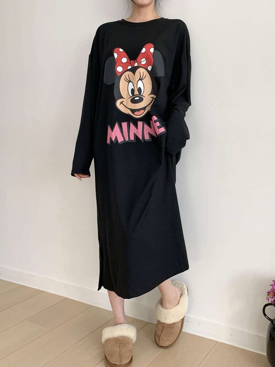 (Official Licensed Disney) [NEON FISH] Mini Round Long Dress 3