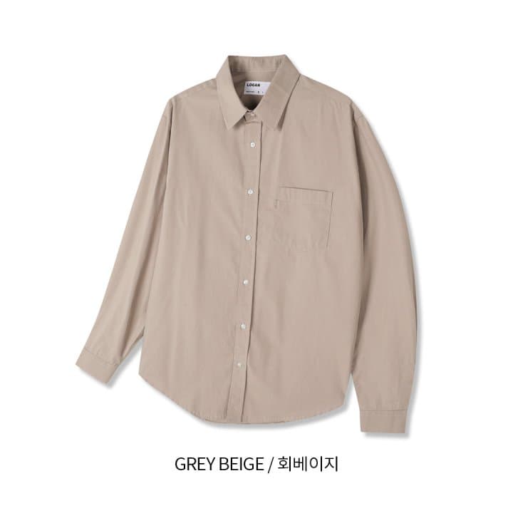 LOGAN] Signature Standard Fit Shirt 8