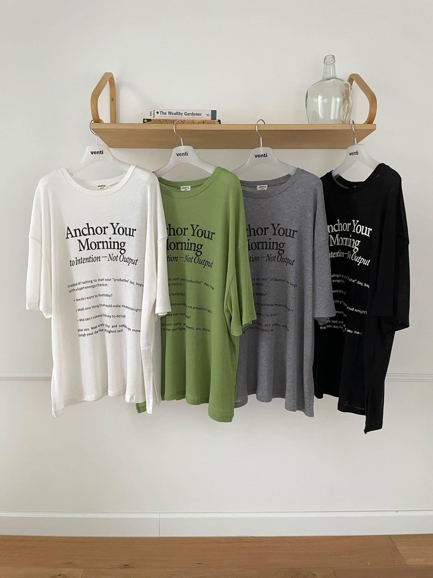 [VENTI] Anchor Knit Printed T-Shirt 3