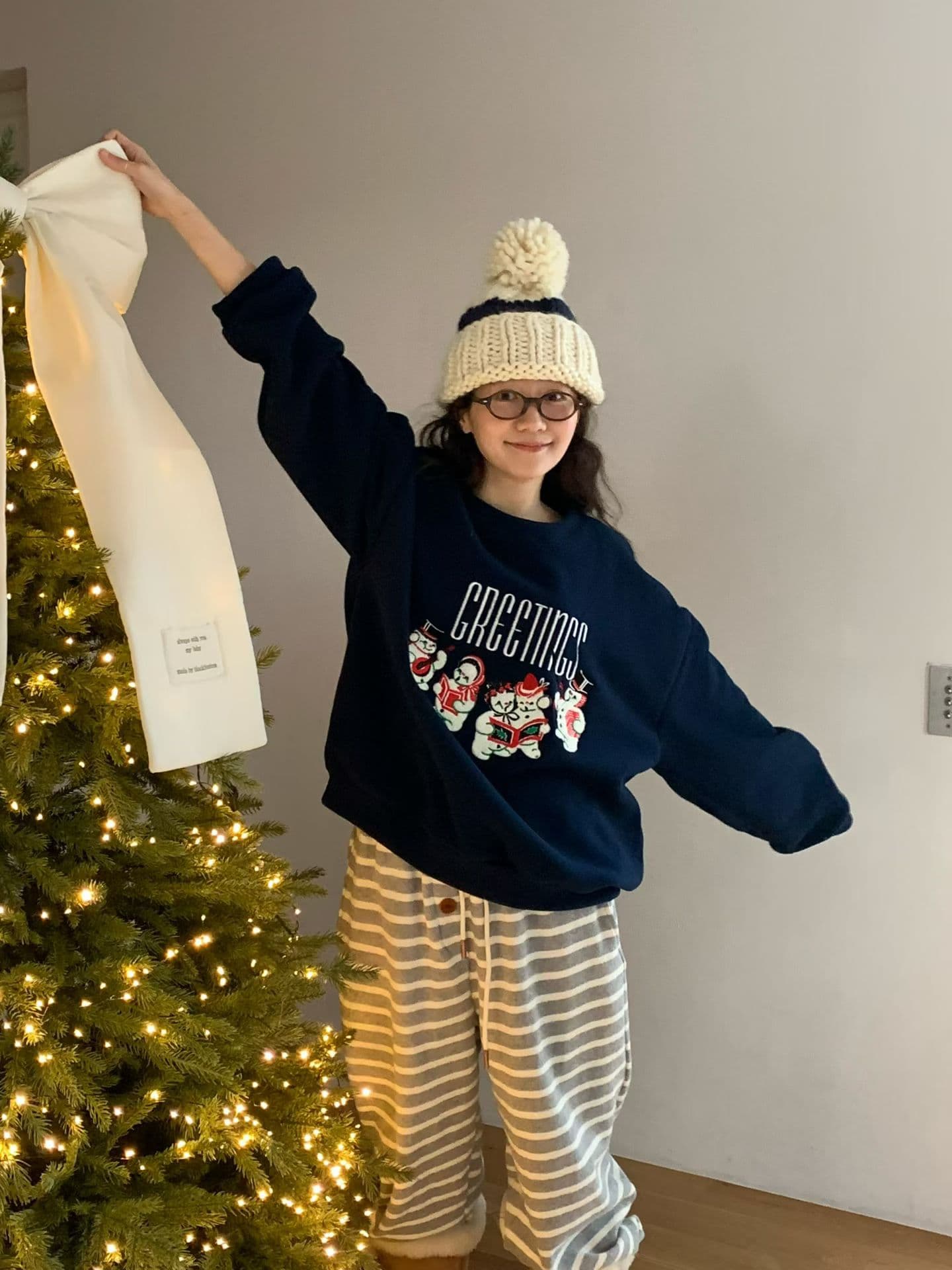 [VENTI] Snow Fleece Sweatshirt 2