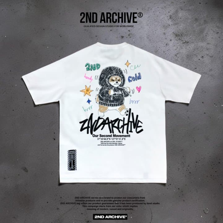 [2ND ARCHIVE] Tight-Laced Shiba Crayon Short Sleeve T-Shirt 9