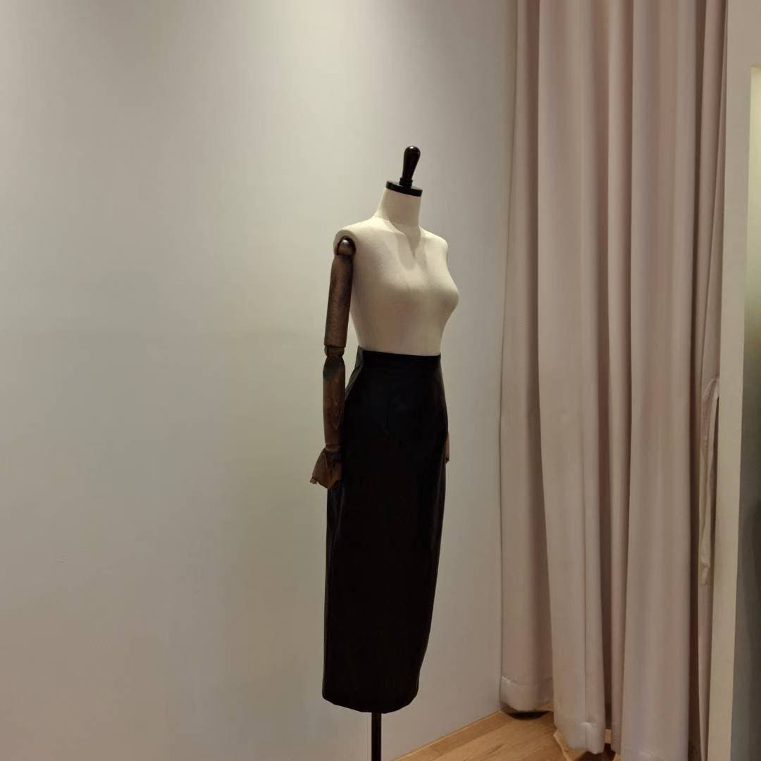 Round Leather Skirt 5