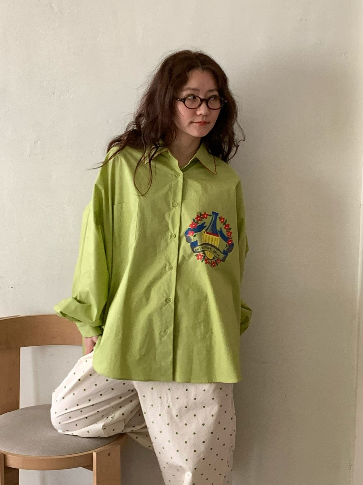 [VENTI] Bottle Printed Shirt 4